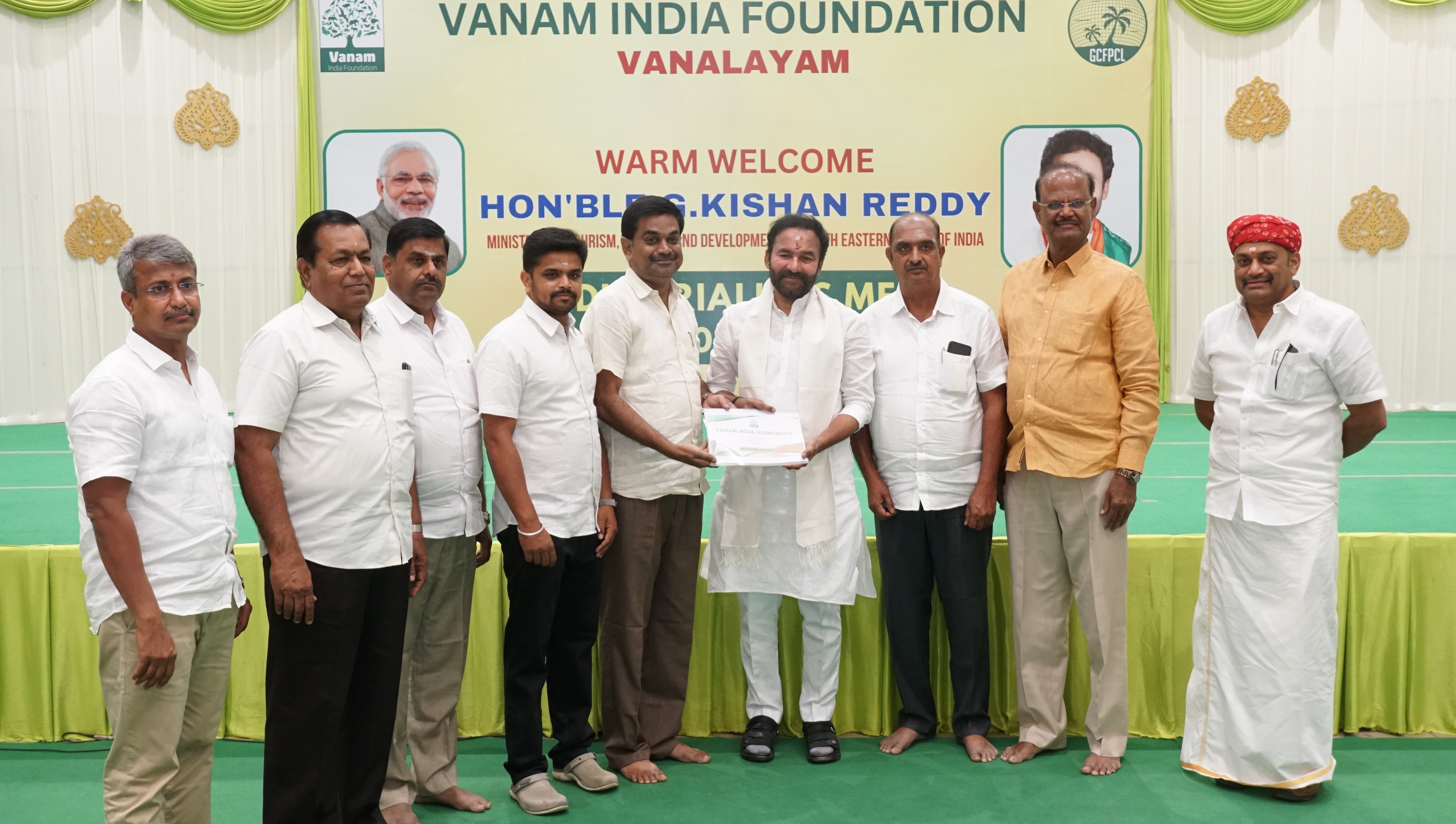 Union Minister Mr. Kishan Reddy Visit
